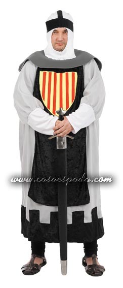 Disfraz de caballero medieval talla XXL