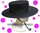 Sombrero Flamenco cordobés negro talla 60