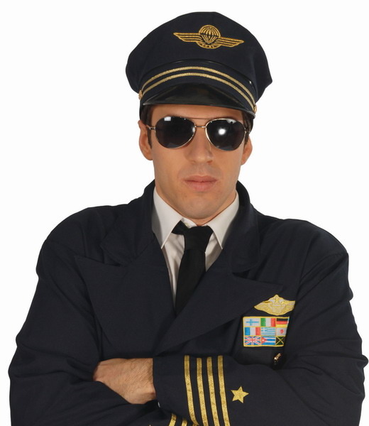 Gorra de piloto avión