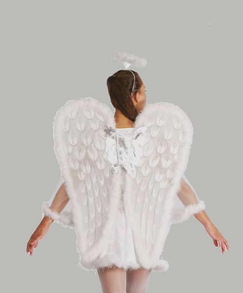 Asas de anjo para adulto 75 cm