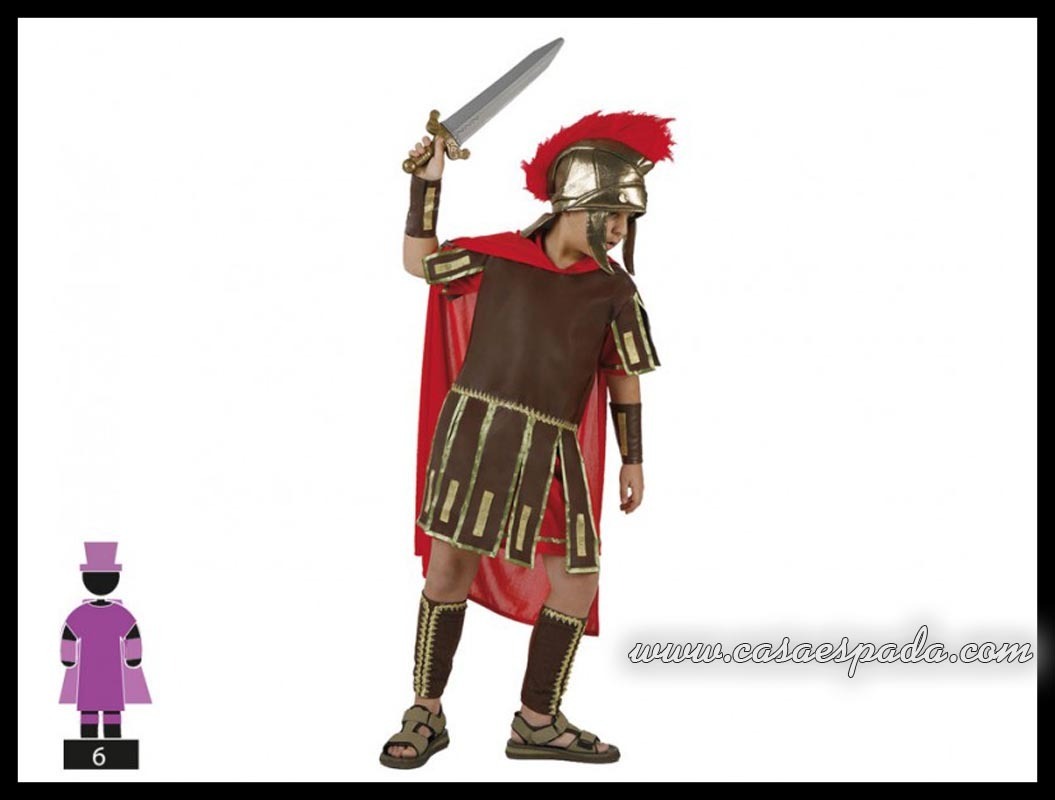 Disfraz soldado romano niño eur