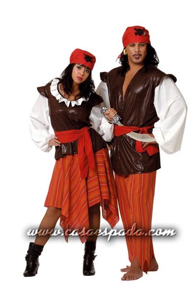 Disfraz de pirata para mujer
