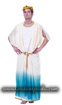 Disfraz griego romano túnica at