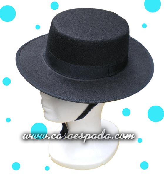 Sombrero Flamenco cordobés negro talla 52