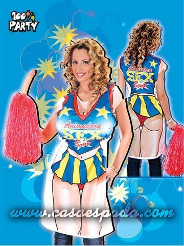 Disfraz animadora cheerleader sexy - CASA ESPADA