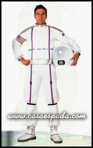 Disfraz astronauta espacio adulto