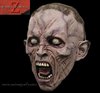 Máscara zombie pelo guerra mundial z latex