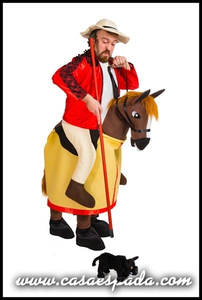Disfraz picador torero a caballo adulto