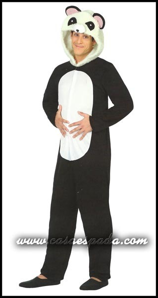 Disfraz oso panda adulto