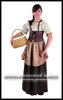 Disfraz medieval niña tabernera dulcinea