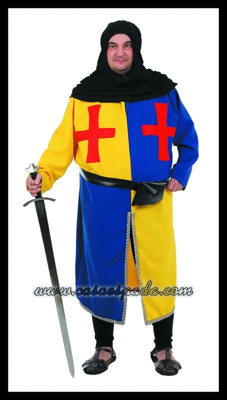 Disfraz soldado medieval hombre alabadero talla XL