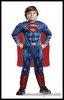 Fato Superman deluxe criança Justice League Marvel